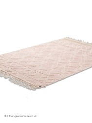 Macrame Rose Rug - Thumbnail - 9