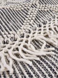 Macrame Monochrome Circle Rug - Thumbnail - 5