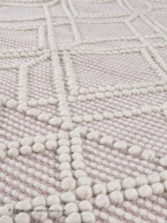 Macrame Rose Circle Rug - Thumbnail - 4