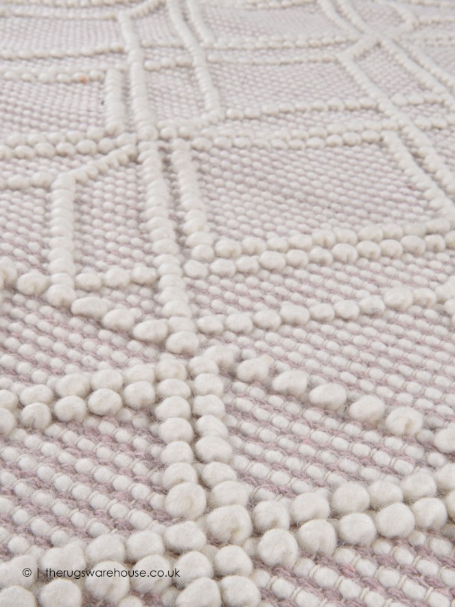 Macrame Rose Circle Rug - 4