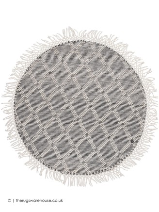 Macrame Grey Circle