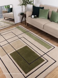 Reef Outline Khaki Rug - Thumbnail - 2