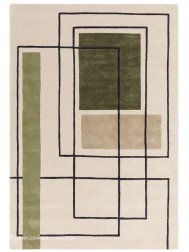 Reef Outline Khaki Rug - Thumbnail - 7