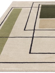 Reef Outline Khaki Rug - Thumbnail - 6