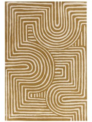 Reef Curve Ochre Rug - Thumbnail - 7