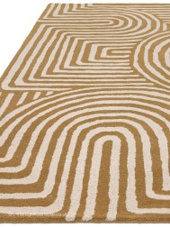 Reef Curve Ochre Rug - Thumbnail - 6