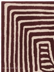 Reef Curve Plum Rug - Thumbnail - 4