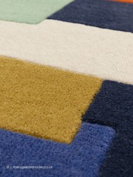 Reef Stacks Blue Rug - Thumbnail - 4