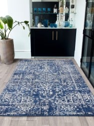 Antique Navy Rug - Thumbnail - 2