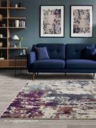 Abstract Navy Multi Rug - Thumbnail - 2