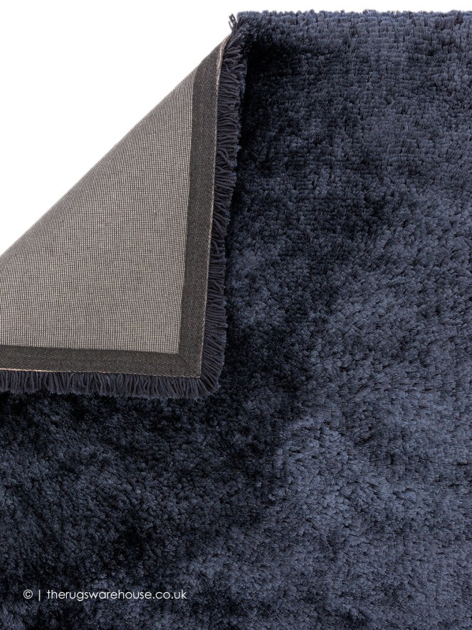 Plush Navy Rug - 4