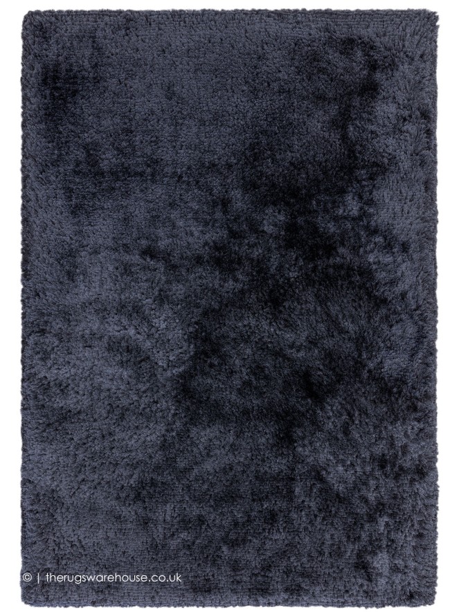 Plush Navy Rug - 6