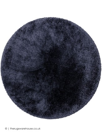 Plush Navy Circle