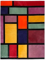 Mondrian Bright Mix Rug - Thumbnail - 2