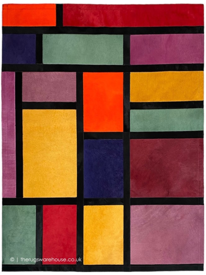 Mondrian Bright Mix Rug - 2