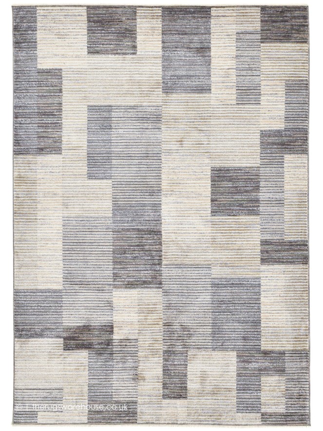 Avery Beige Grey Rug - 2