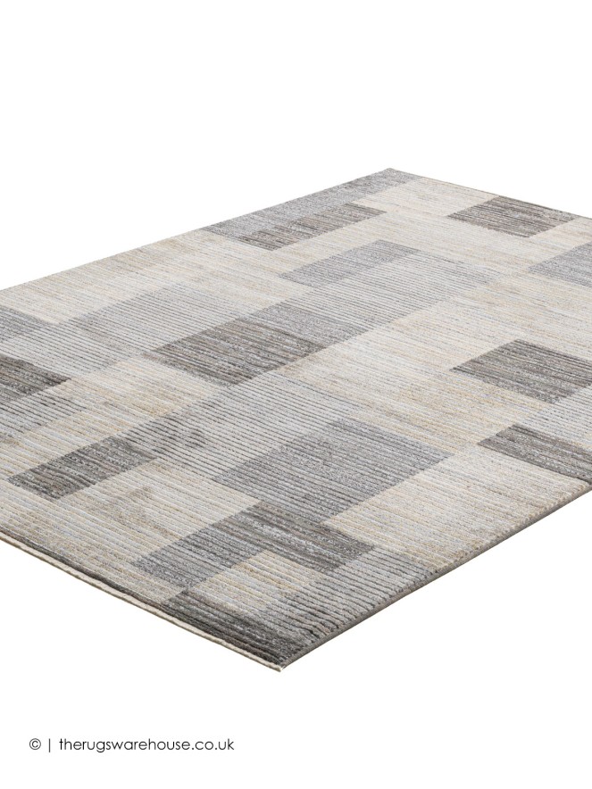 Avery Beige Grey Rug - 7