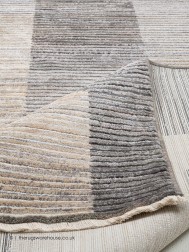 Avery Beige Grey Rug - Thumbnail - 4