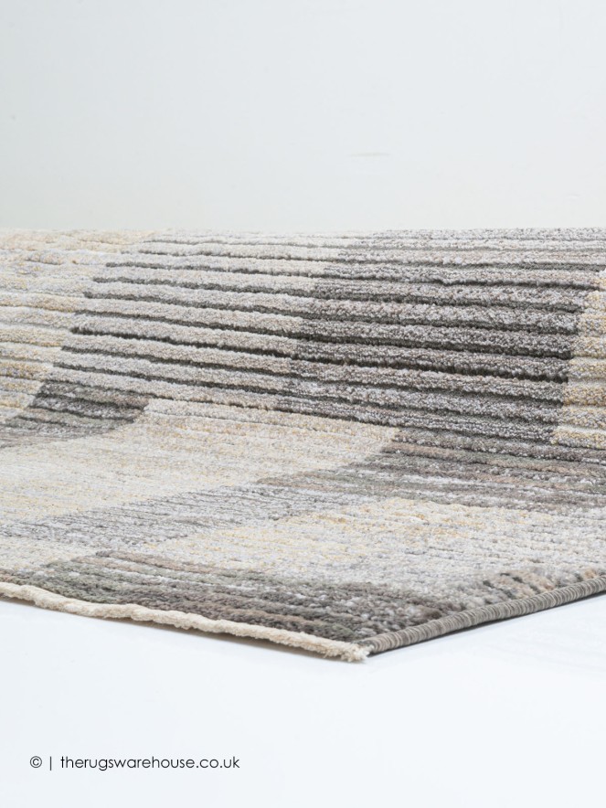 Avery Beige Grey Rug - 5