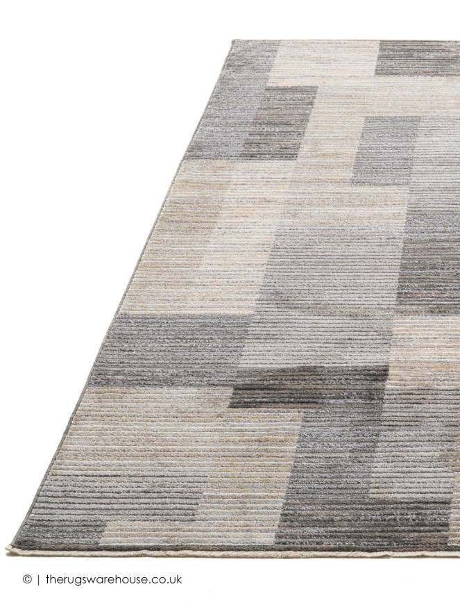 Avery Beige Grey Rug - 8