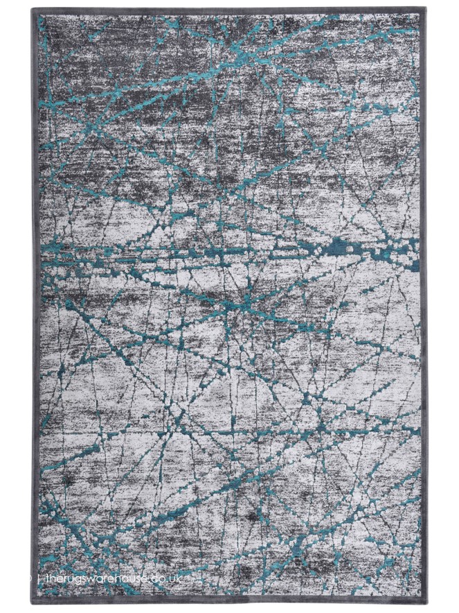 Trattino Blue Rug - 2