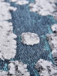 Trattino Blue Rug - Thumbnail - 6