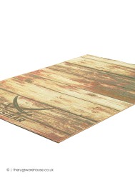 Beach Hut Brown Rug - Thumbnail - 8