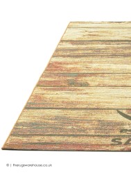 Beach Hut Brown Rug - Thumbnail - 7