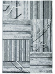 Beach Hut Grey Rug - Thumbnail - 2