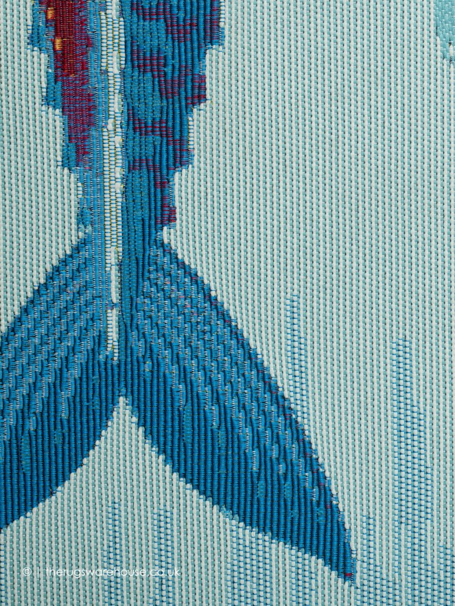 Fish Blue Rug - 6