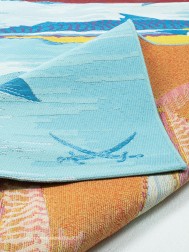 Fish Blue Rug - Thumbnail - 4