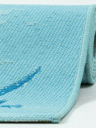 Fish Blue Rug - Thumbnail - 5