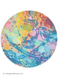 Cosmo Circle Rug - Thumbnail - 2