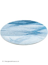 Aquatic Circle Rug - Thumbnail - 7