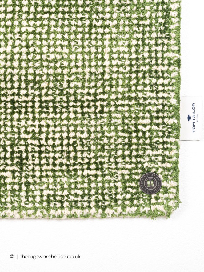 Groove Green Rug - 7