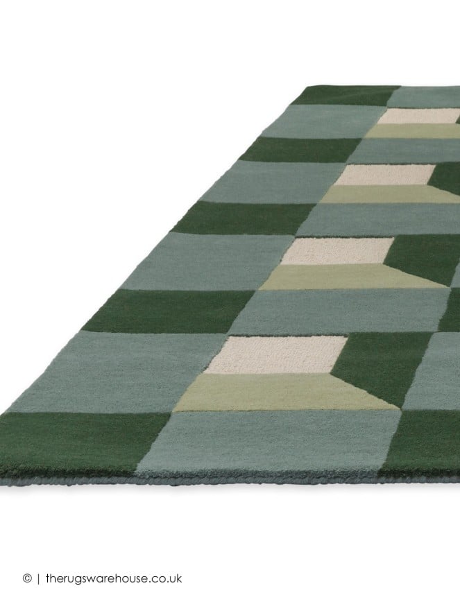 Blocks Fern Rug - 6