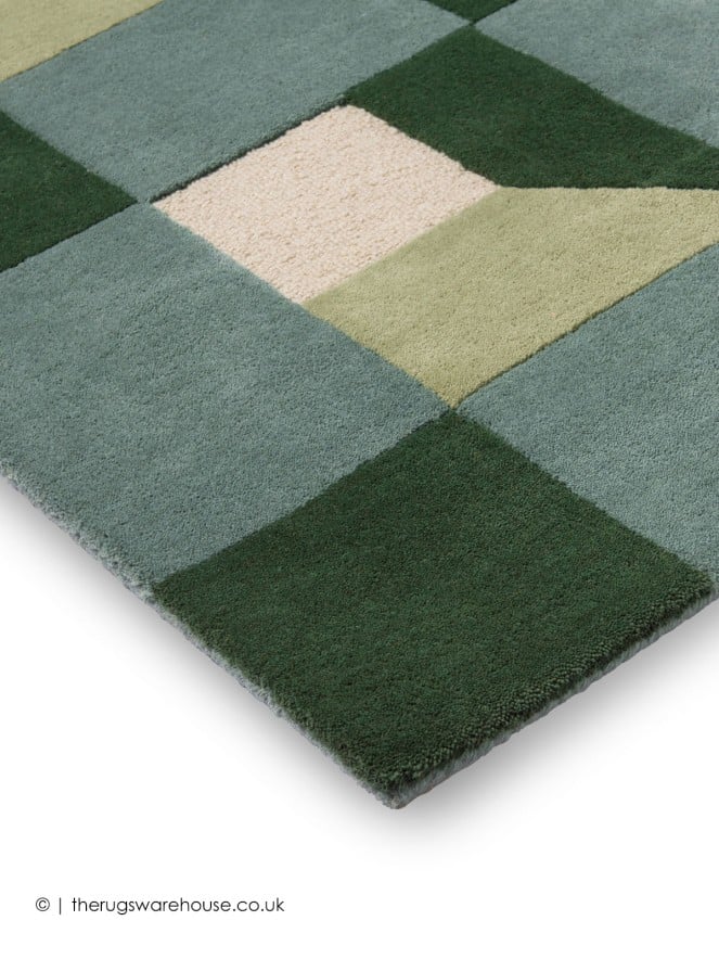 Blocks Fern Rug - 4