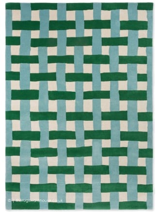 Basket Weave Emerald