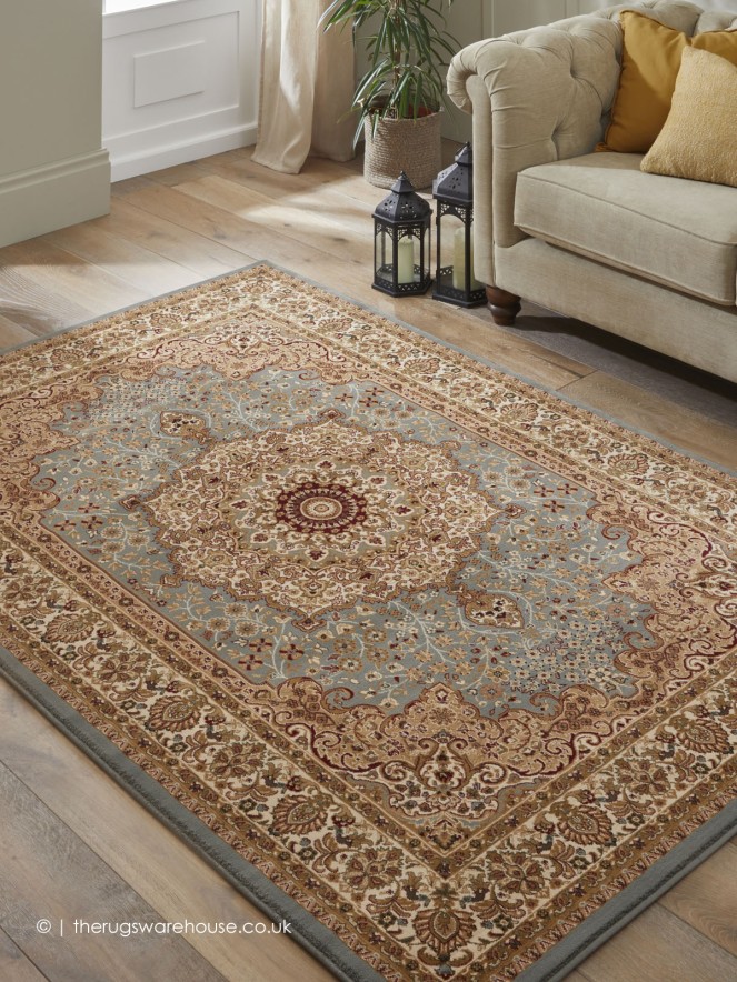 Timur Blue Rug - 2