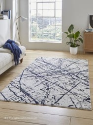 Dina Blue Rug - Thumbnail - 3