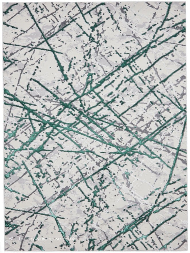 Dina Green Rug - 9