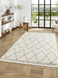 Mohad Cream Grey Rug - Thumbnail - 2