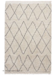 Mohad Cream Grey Rug - Thumbnail - 9