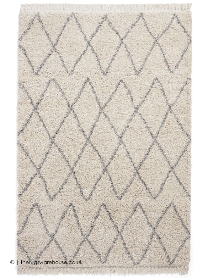 Mohad Cream Grey Rug - 9