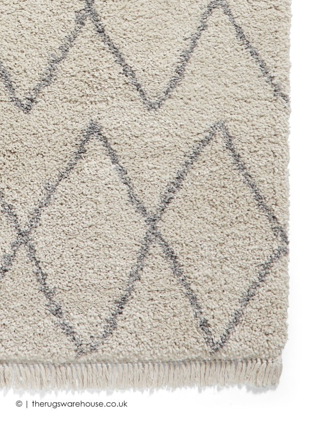 Mohad Cream Grey Rug - 7