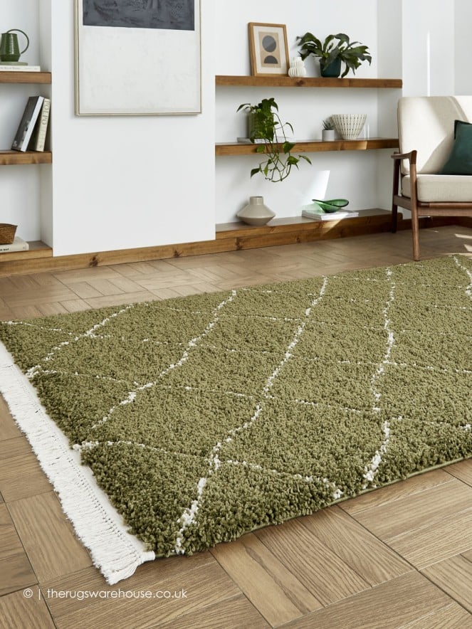 Maisey Green Rug - 3