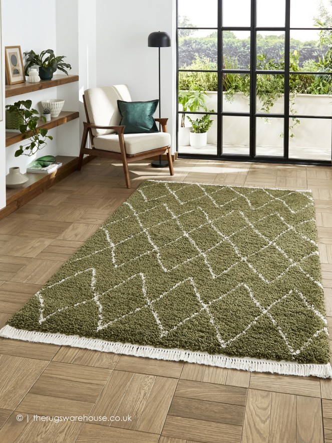 Mohad Green Rug - 2