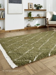 Mohad Green Rug - Thumbnail - 3