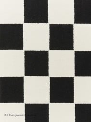 Satu Black White Rug - Thumbnail - 7