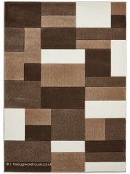 Polygons Brown Rug - Thumbnail - 8